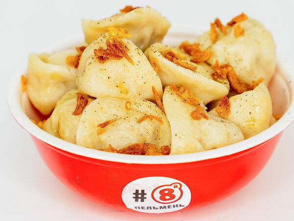 8# Пельмень - Пельмени отварные с говядиной и зеленью