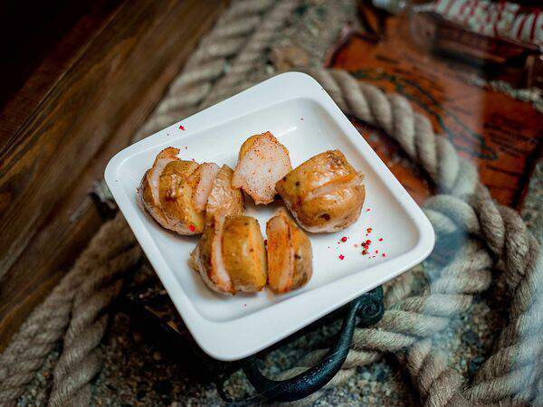 Старый якорь - Картофель на мангале