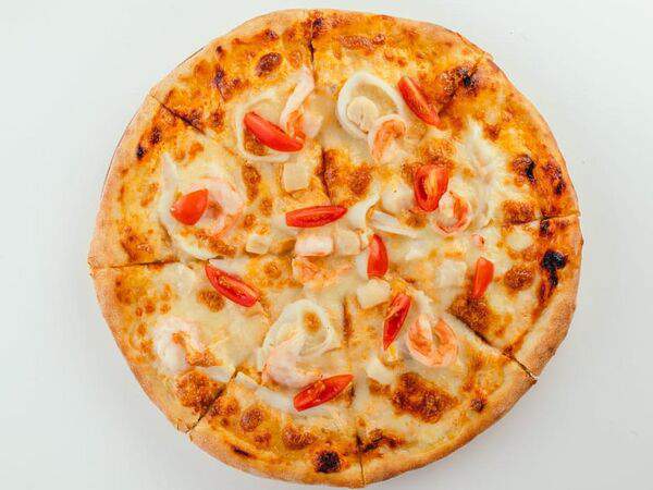 Azia House Intourist - Пицца Том Ям с морепродуктами