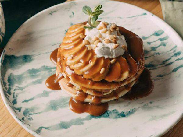 Птичка - Панкейки с бананом