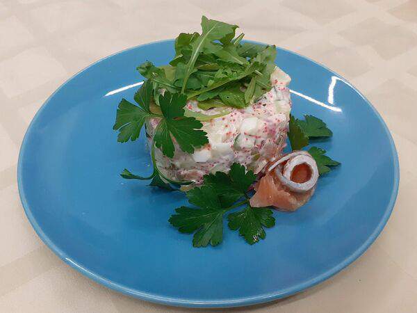 Aquarela Family - Оливье с семгой