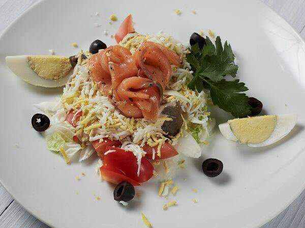 Галушка - Крымский с семгой