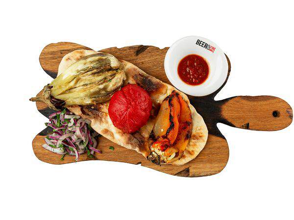 Beer & Fire Grill - Запечённый баклажан