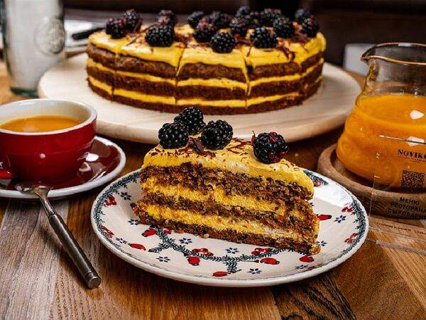 Сыроварня - Морковно-облепиховый торт