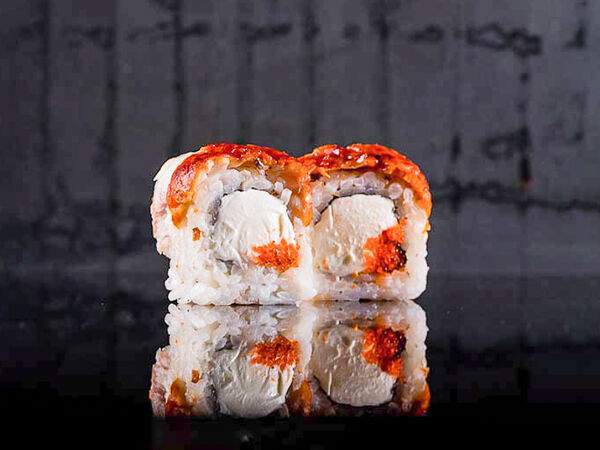 Рис - Ролл Филадельфия с угрем