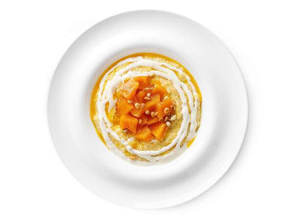 Пить кофе Кино - Каша пшённая с апельсиновой тыквой