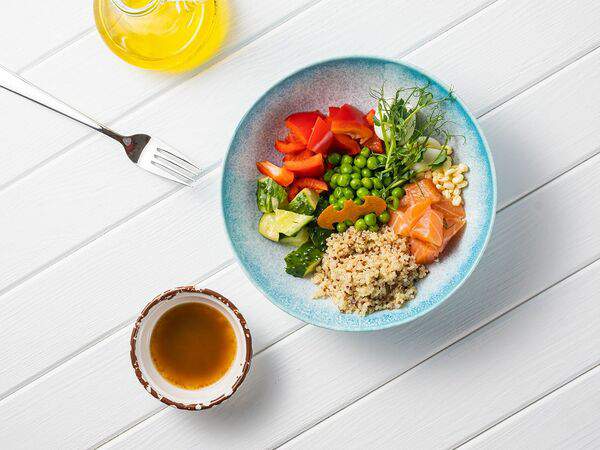 Хороша еда - Боул с лососем