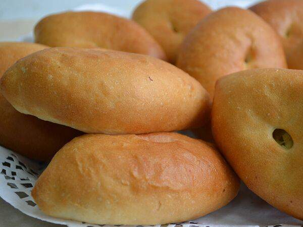 Дружок пирожок - Пирожок с рисом и яйцом