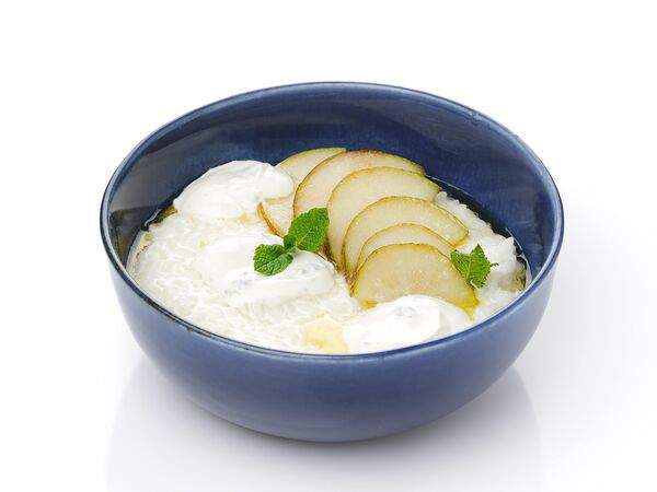 Тортшер - Рисовая каша с грушей и горгонзолой