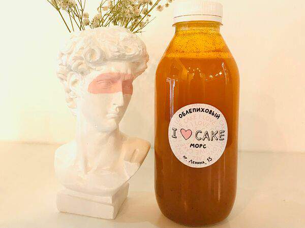 I Love Cake - Морс облепиховый собственного приготовления