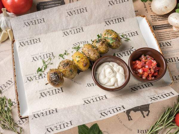 Рибай - Молодой запеченный картофель с чесноком