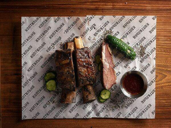 Коптильня - Ребра говяжьи копченые