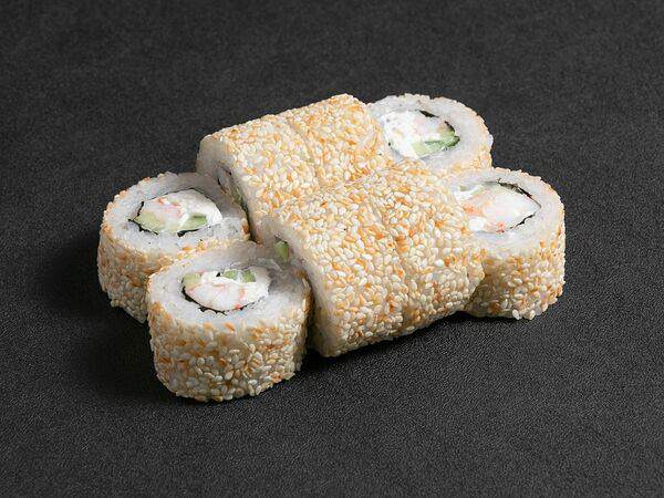 Суролл - Ролл с жареной креветкой