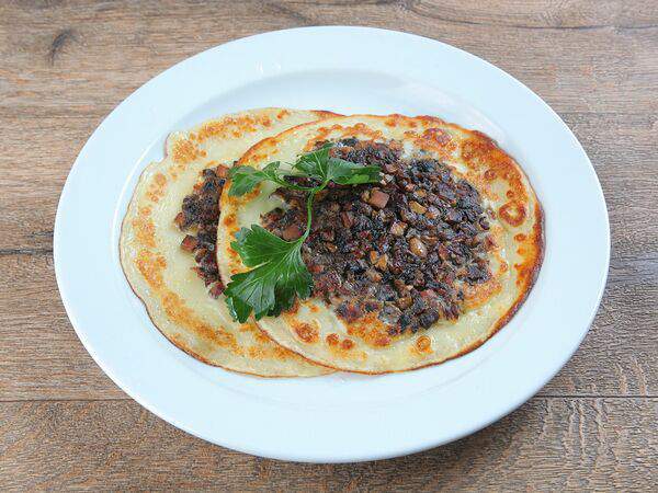 Дюжина - Блины с грибным припёком