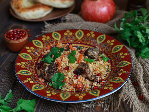 Али Баба - Плов Ферганский с бараниной и фисташками