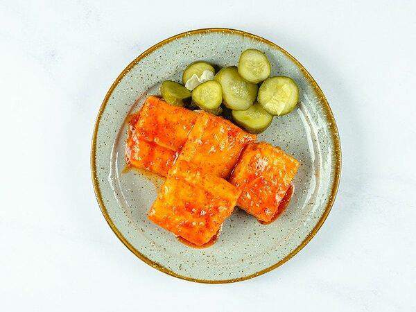 Chicken Star - Жареный тофу в корейском соусе