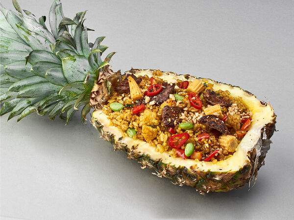 Mojo - Рис по-тайски Као Пад в ананасе с говядиной