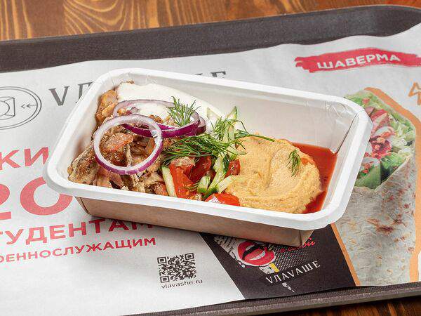 Vлаvaше - На тарелке с хумусом