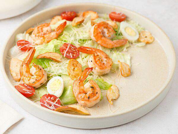 Доставкин - Салат Цезарь с креветками