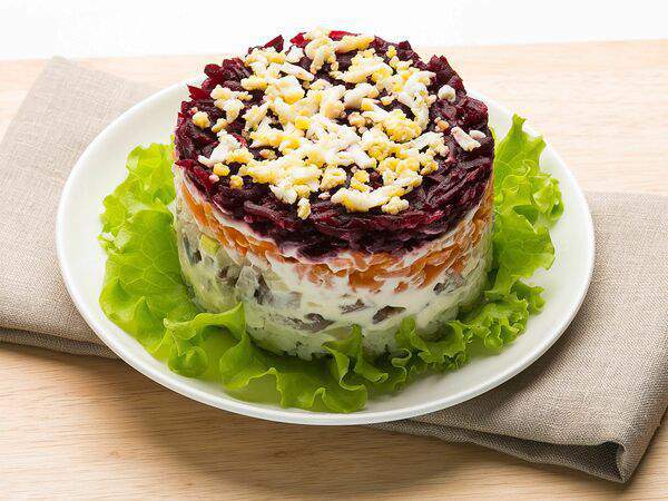 Русский аппетит - Салат Сельдь под шубой