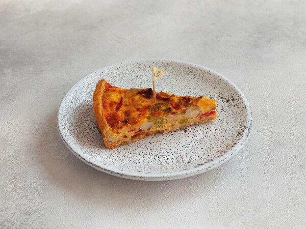 Корж - Киш с курицей