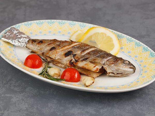 Чайхана восточная сказка - Форель на мангале