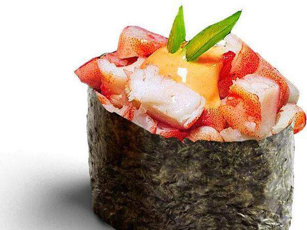 Тот самый R & S - Гункан Креветка спайси