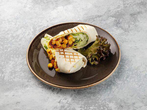 Espresso bike - Ролл с нутом и овощами