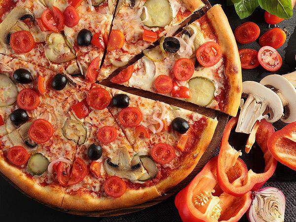 Пицца-магазин - Пицца Вегетарианская маленькая