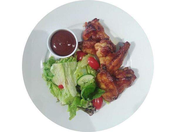 ILunch - Крылышки BBQ с овощным гарниром