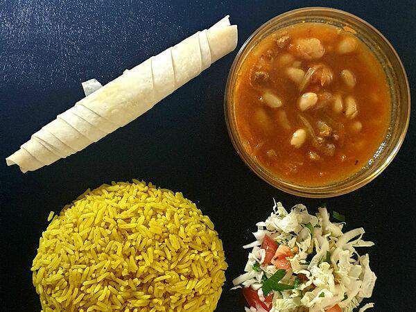 Армада - Суп-фасоль с гарниром