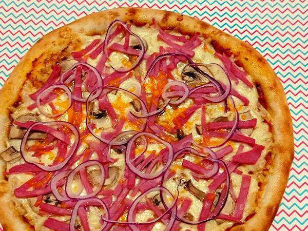 2pizzas - Ветчина и грибы