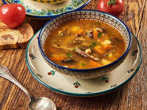 Сыроварня Чизерия - Крем-суп гороховый с брискетом