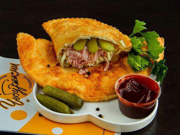 Чебурекми - Чебурек с курицей по-бургундски