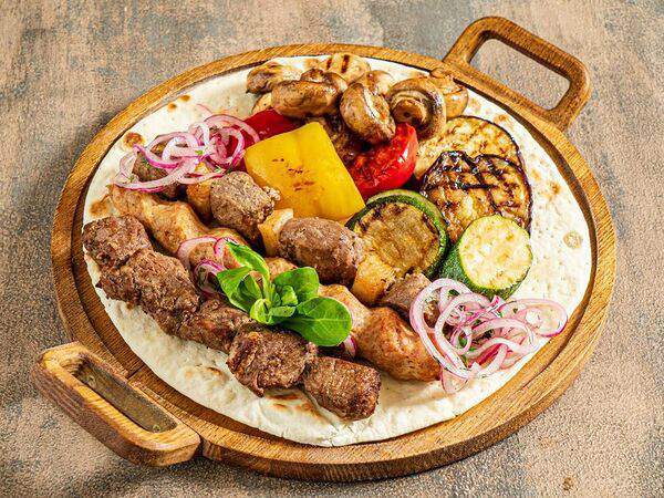 Чайхана Баклажан - Мясное гриль-ассорти