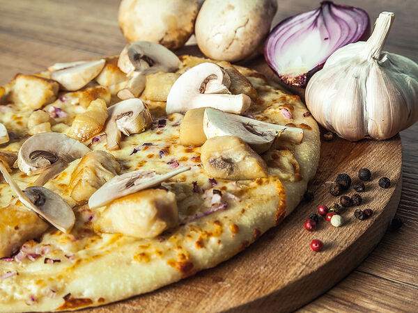 Bikers pizza - Пицца Куриный жюльен