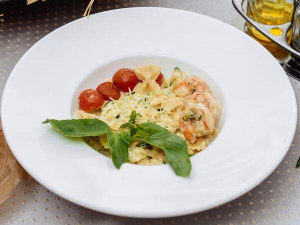 Антонио - Фарфалле с креветкой