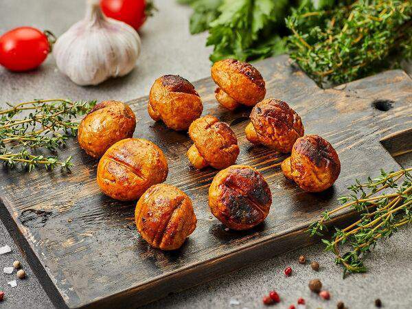 Шашлык Club - Шампиньоны на углях