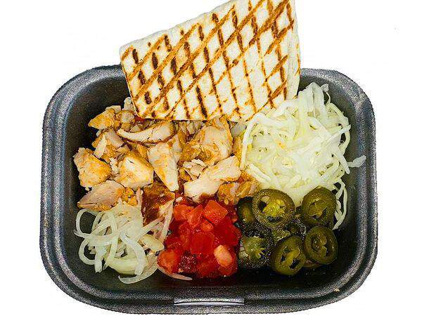 Шаурма в Хоuse - В тарелке Жгучий большой