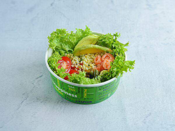 Булошная Гурман Булкинъ - Боул с лососем