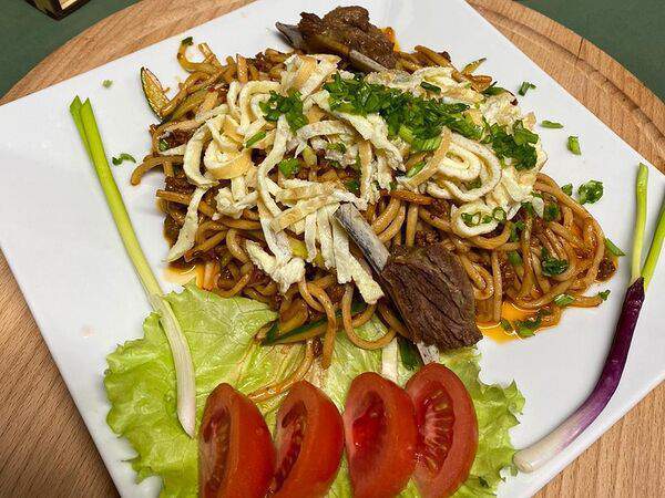 Самарканд халял - Лагман жареный