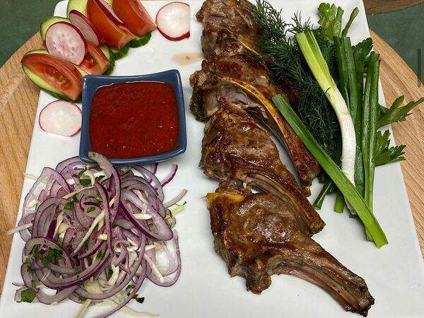 Самарканд халял - Шашлык из бараньей корейки