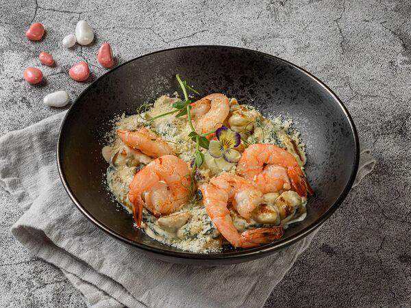 Duran Bar & Grill - Ньоки с креветками