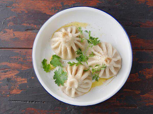 Мечты - Хинкали с говядиной и свининой