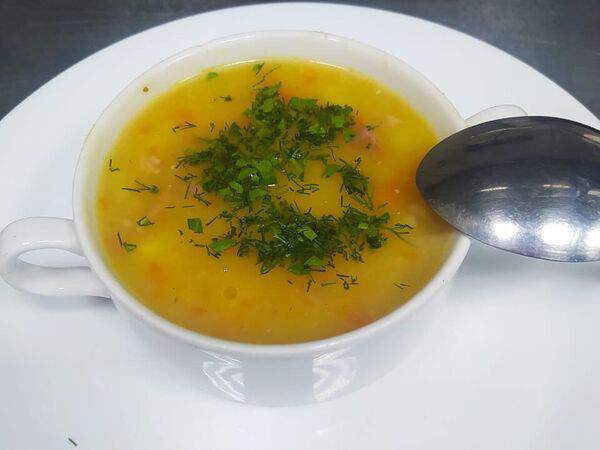 Cheburek - Гороховый суп с копченостями