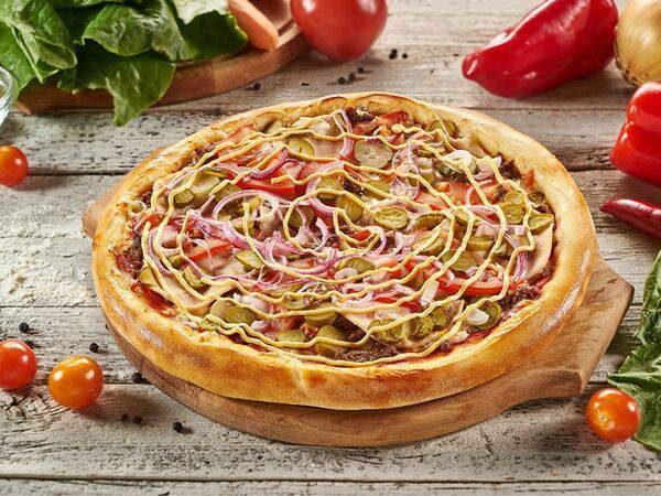 Медина Food на Татарстан - Чизбургер пицца