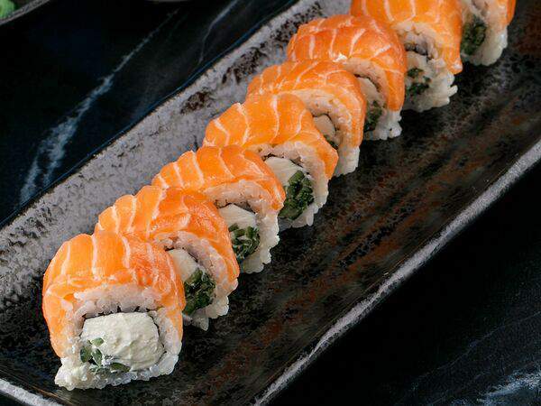 Баклажан Горьковская - Филадельфия с угрем