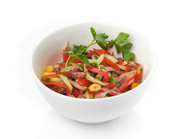 Ближе к делу - Салат c говядиной и овощами