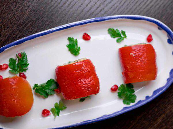 Алазани - Рулетики из болгарского перца