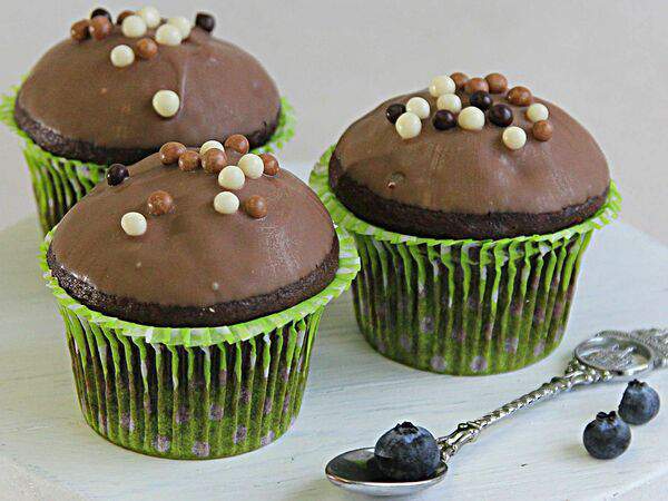 Три друга - Маффин шоколадно-ореховый